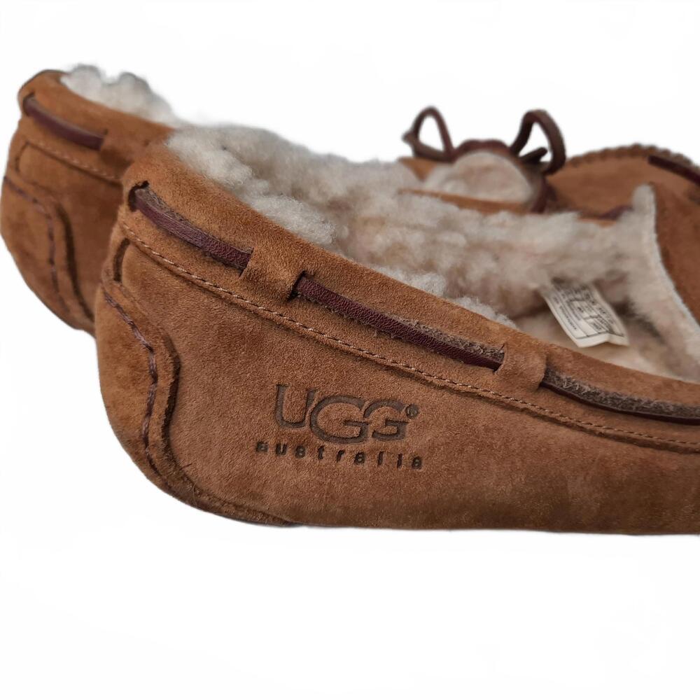 UGG Women's Dakota Slipper Chestnut Size 9 - Picture 4 of 8
